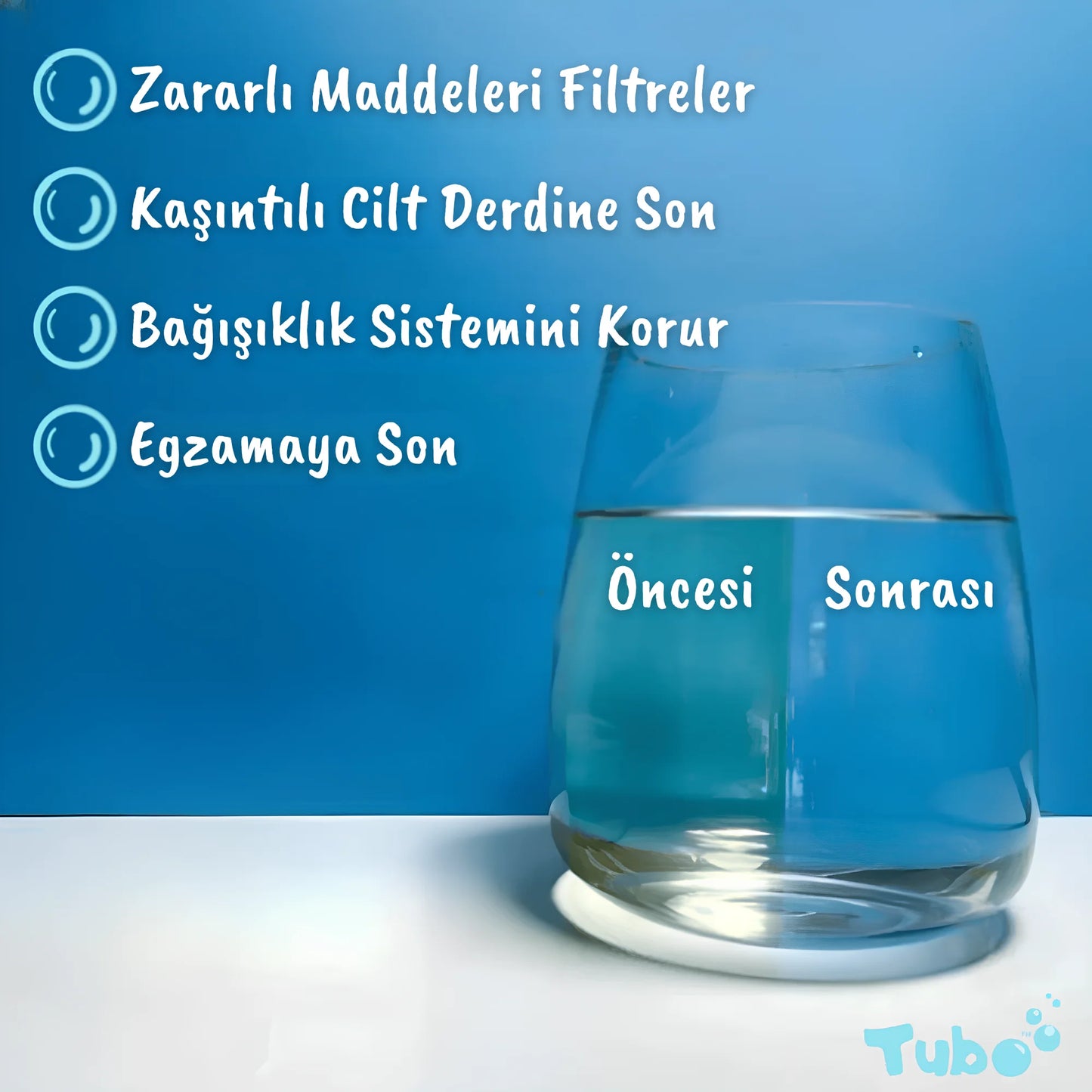 Tubo Banyo Filtresi